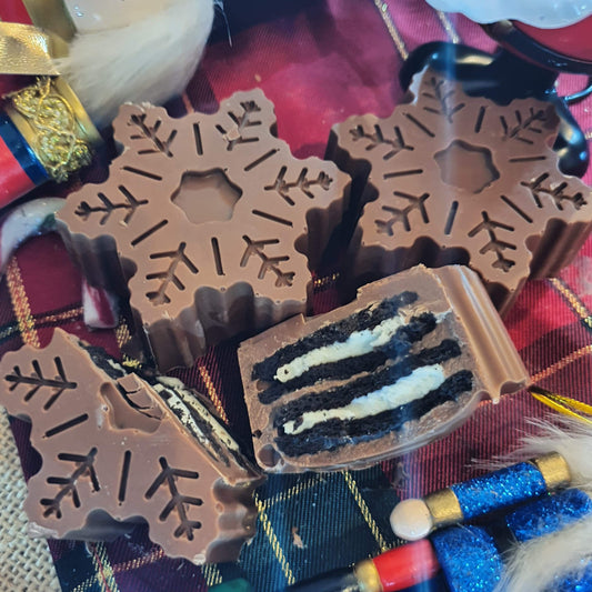 Milk Chocolate Oreo Snowflake